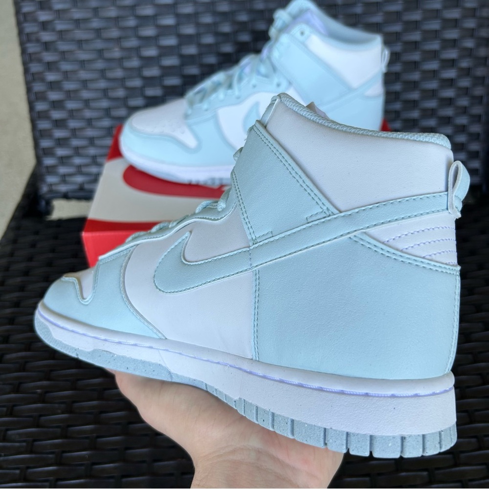 NIKE DUNK NEXT NATURE HIGH GLACIER BLUE - WOMENS 10 / MENS 8.5 - Picture 4 of 5